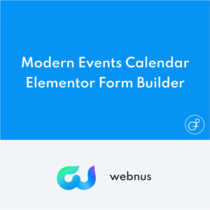 Modern Events Calendar Elementor Form Builder Addon