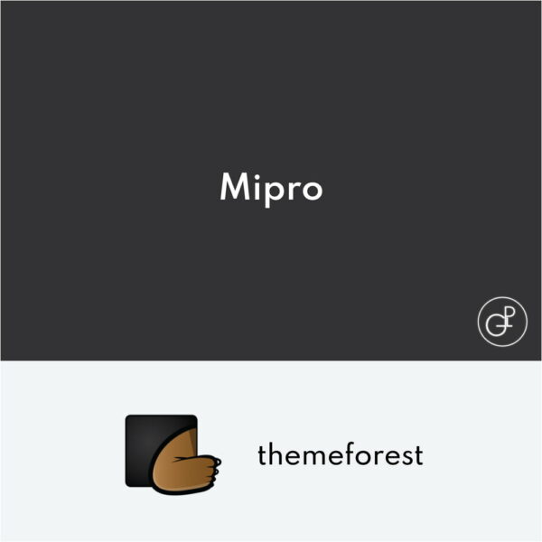 Mipro Minimal WooCommerce WordPress Theme