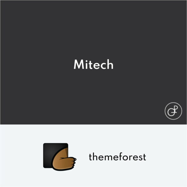 Mitech Technology IT Solutions et Services WordPress Theme