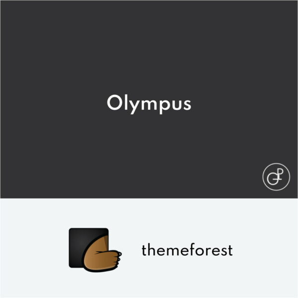 Olympus Powerful BuddyPress Thème pour Social Networking