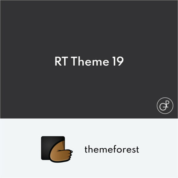 RT Thème 19 Multi Purpose WordPress Theme