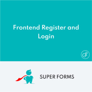 Super Forms Frontend Register et Login Add-on