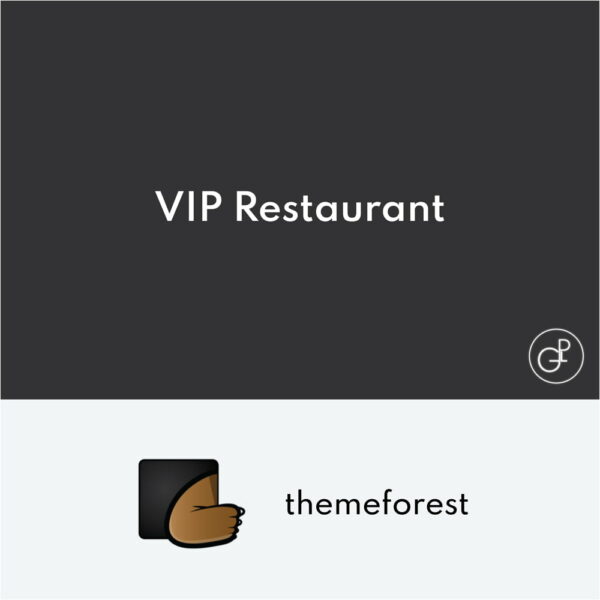 VIP Restaurant Cafe WordPress Theme