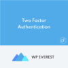 User Registration Two Factor Authentication