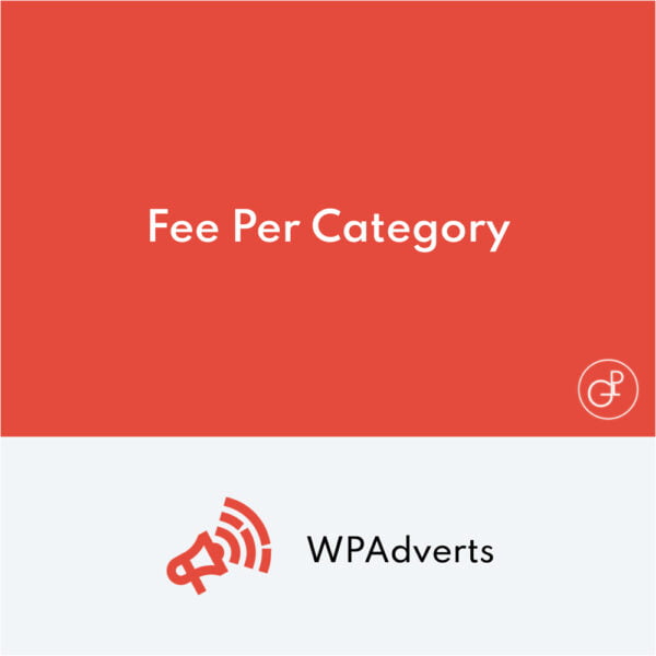 WP Adverts Fee Per Category