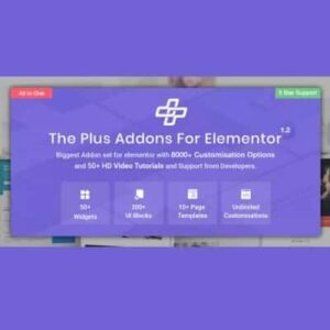 The Plus Addon pour Elementor Page Builder Plugin