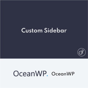 OceanWP Custom Sidebar