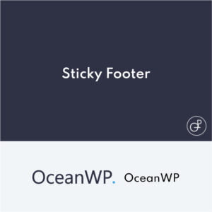 OceanWP Sticky Footer