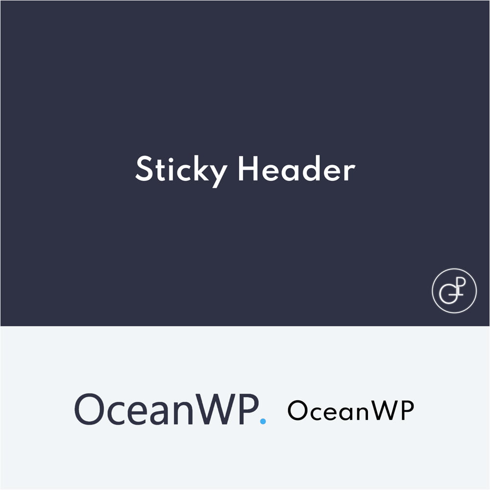 OceanWP Sticky Header