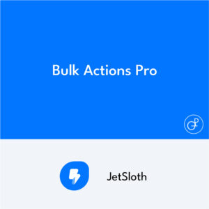 Jetsloth Gravity Forms Bulk Actions Pro