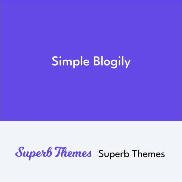 Simple Blogily