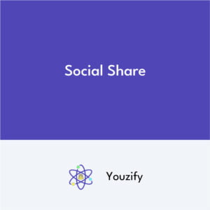 Youzify BuddyPress Social Share