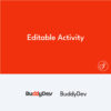 Editable Activity BuddyPress