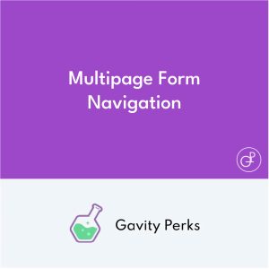 Gravity Perks Multipage Form Navigation