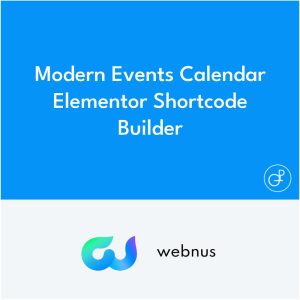 Modern Events Calendar Elementor Shortcode Builder