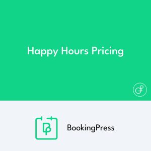 BookingPress Happy Hours Pricing