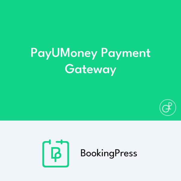 BookingPress PayUMoney Payment Gateway