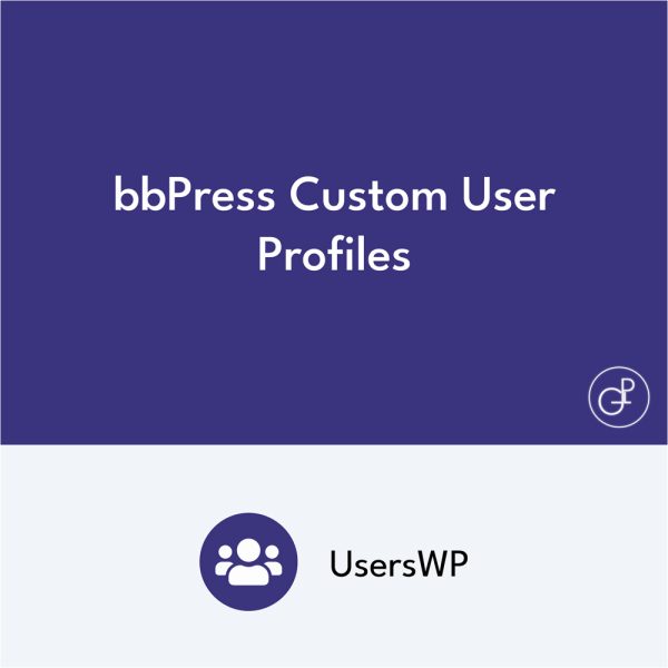 UsersWP bbPress Custom User Profiles