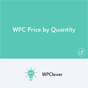WPC Price par Quantity pour WooCommerce