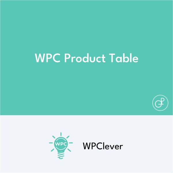 WPC Product Table pour WooCommerce