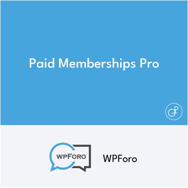 WPForo Paid Memberships Pro