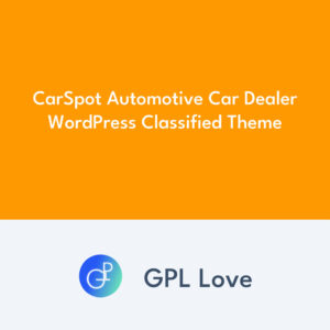 CarSpot Automotive Car Dealer WordPress Classified Theme