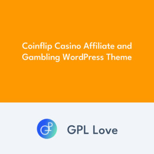 Coinflip Casino Affiliate et Gambling WordPress Theme