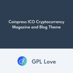 Coinpress ICO Cryptocurrency Magazine et Blog Theme