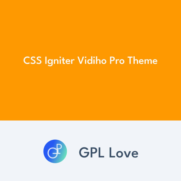 CSS Igniter Vidiho Pro Theme CSS Igniter Vidiho Pro Theme
