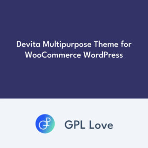 Devita Multipurpose Thème pour WooCommerce WordPress