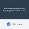 DGWork Powerful Responsive Easy Digital Downloads Theme