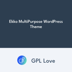 Ekko MultiPurpose WordPress Theme
