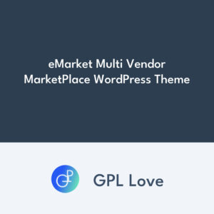 eMarket Multi Vendor MarketPlace WordPress Theme