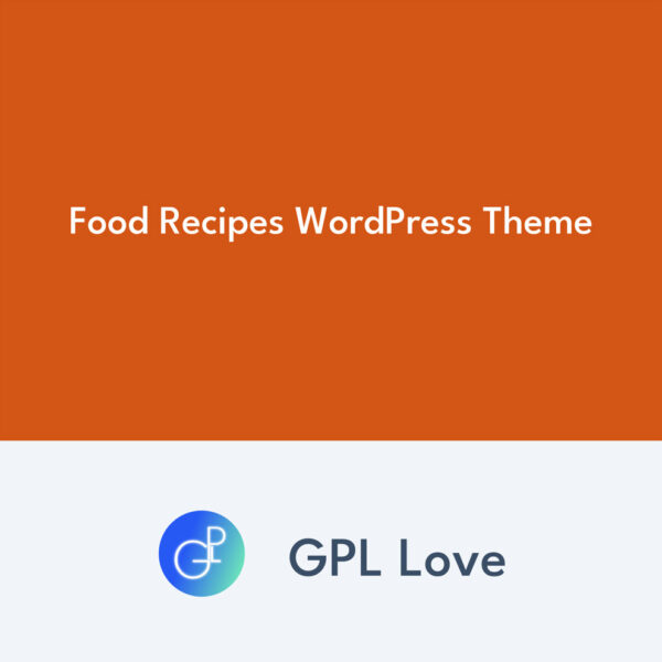 Food Recipes WordPress Theme Food Recipes WordPress Theme