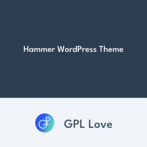 Hammer WordPress Theme