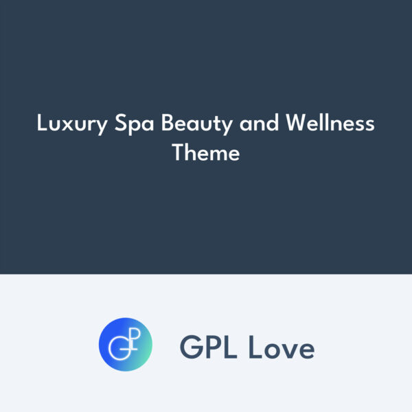 Luxury Spa Beauty et Wellness Theme Luxury Spa Beauty et Wellness Theme