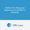 MetForm Pro Robust et Responsive Form Builder For Elementor