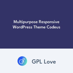 Multipurpose Responsive WordPress Thème Codeus