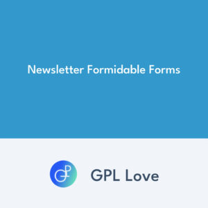 Newsletter Formidable Forms