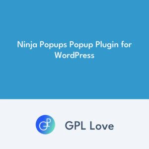 Ninja Popups Popup Plugin pour WordPress