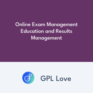 Online Exam Management Education et Results Management