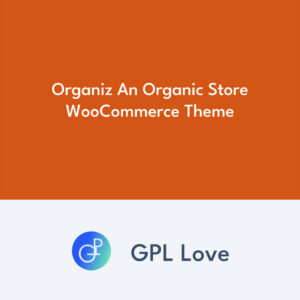 Organiz An Organic Store WooCommerce Theme