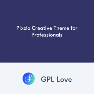 Pixzlo Creative Thème pour Professionals