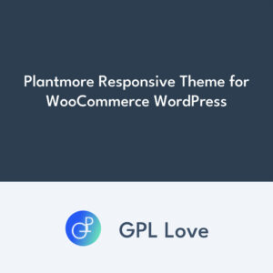 Plantmore Responsive Thème pour WooCommerce WordPress