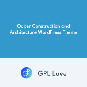 Quper Construction et Architecture WordPress Theme