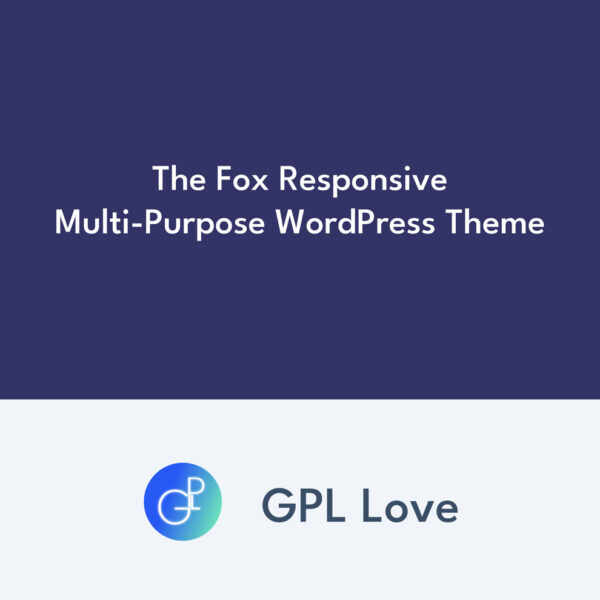 The Fox Responsive Multi-Purpose WordPress Theme The Fox Responsive Multi-Purpose WordPress Theme