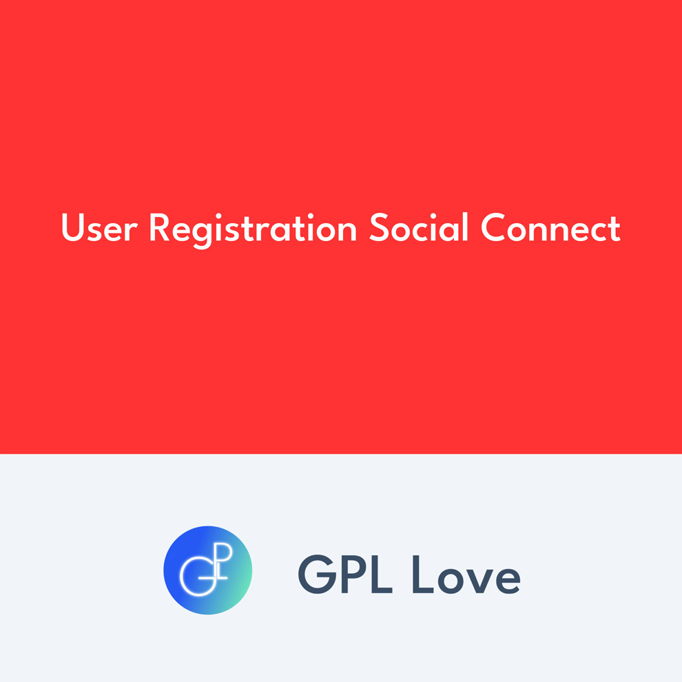 User Registration Social Connect