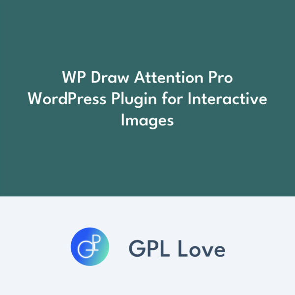 WP Draw Attention Pro WordPress Plugin pour Interactive Images WP Draw Attention Pro WordPress Plugin pour Interactive Images