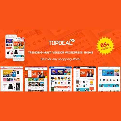 TopDeal Multi Vendor Marketplace WordPress Theme