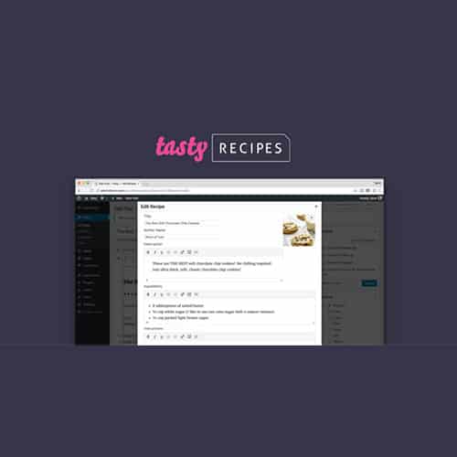 Tasty Recipes WordPress Recipe Plugin for Food Blogs